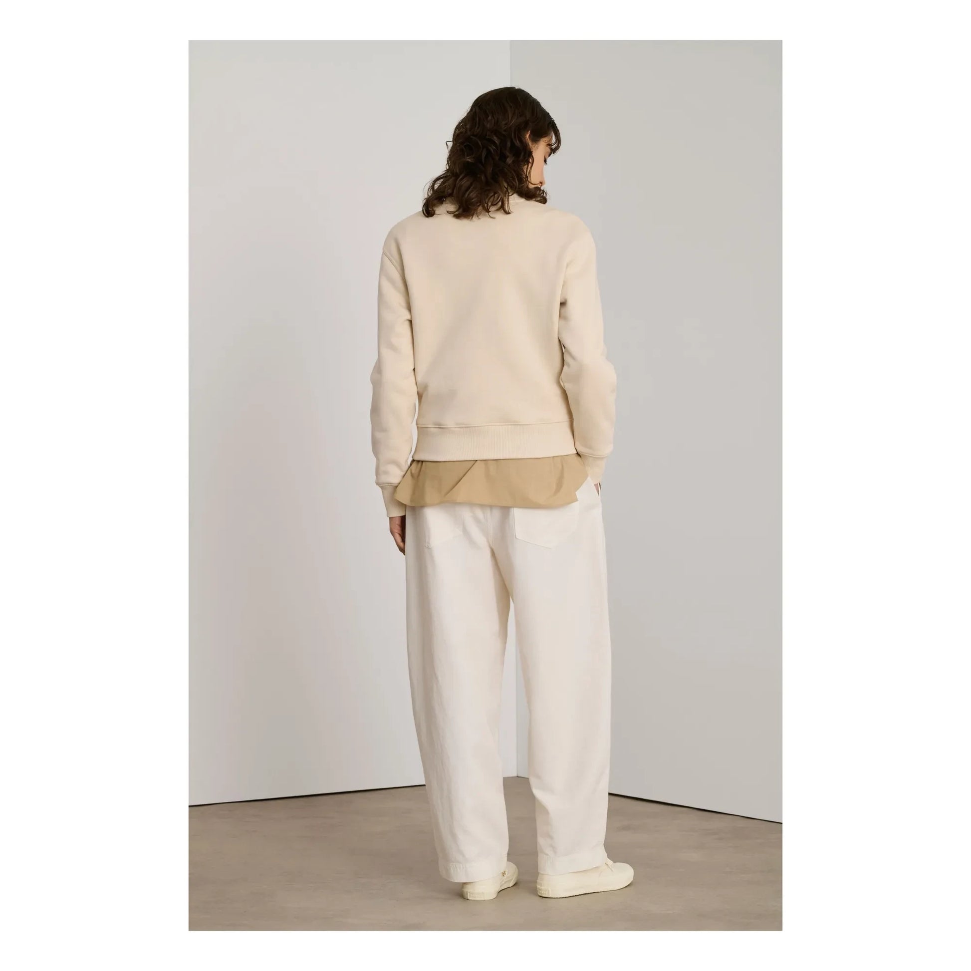 Soeur - Donatien organic cotton sweatshirt | Cream