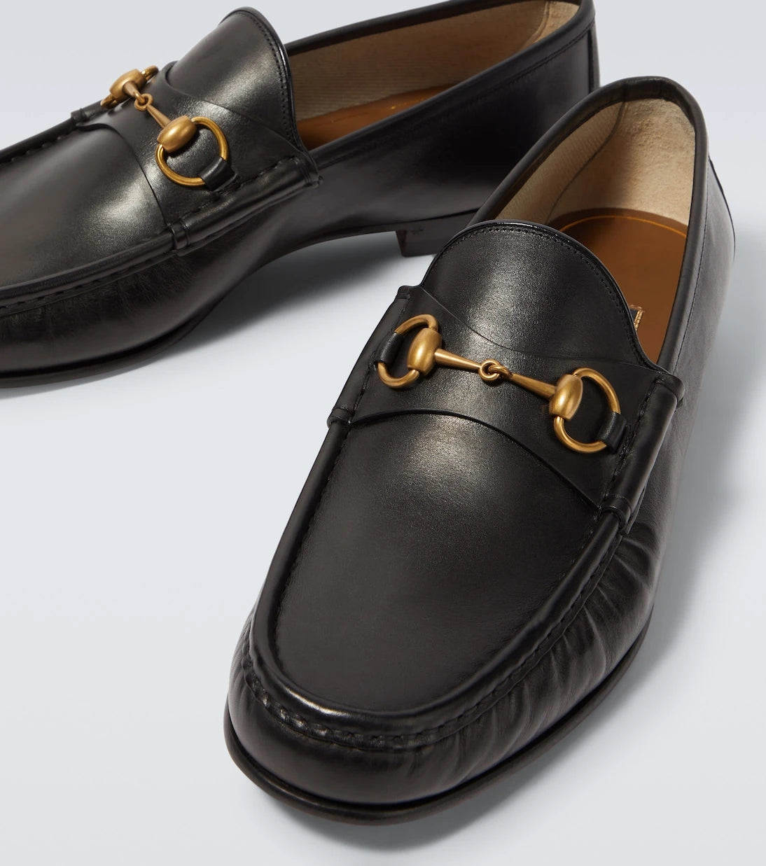 Gucci - Horsebit 1953 leather loafers