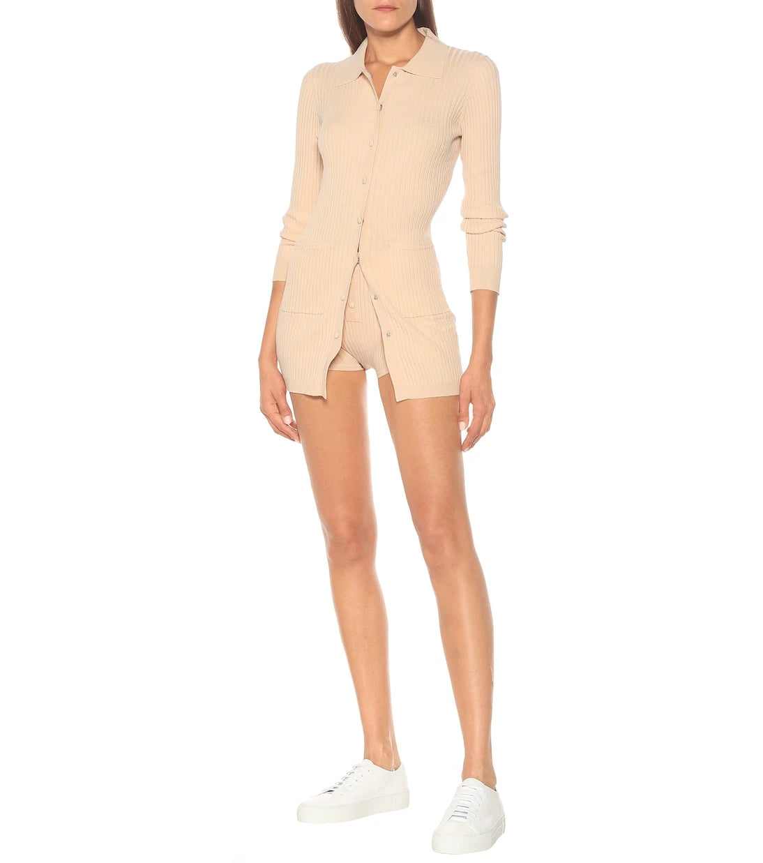 Live The Process - Ribbed-knit cardigan
