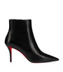 Christian Louboutin Black Miss Z Heeled Boots 80