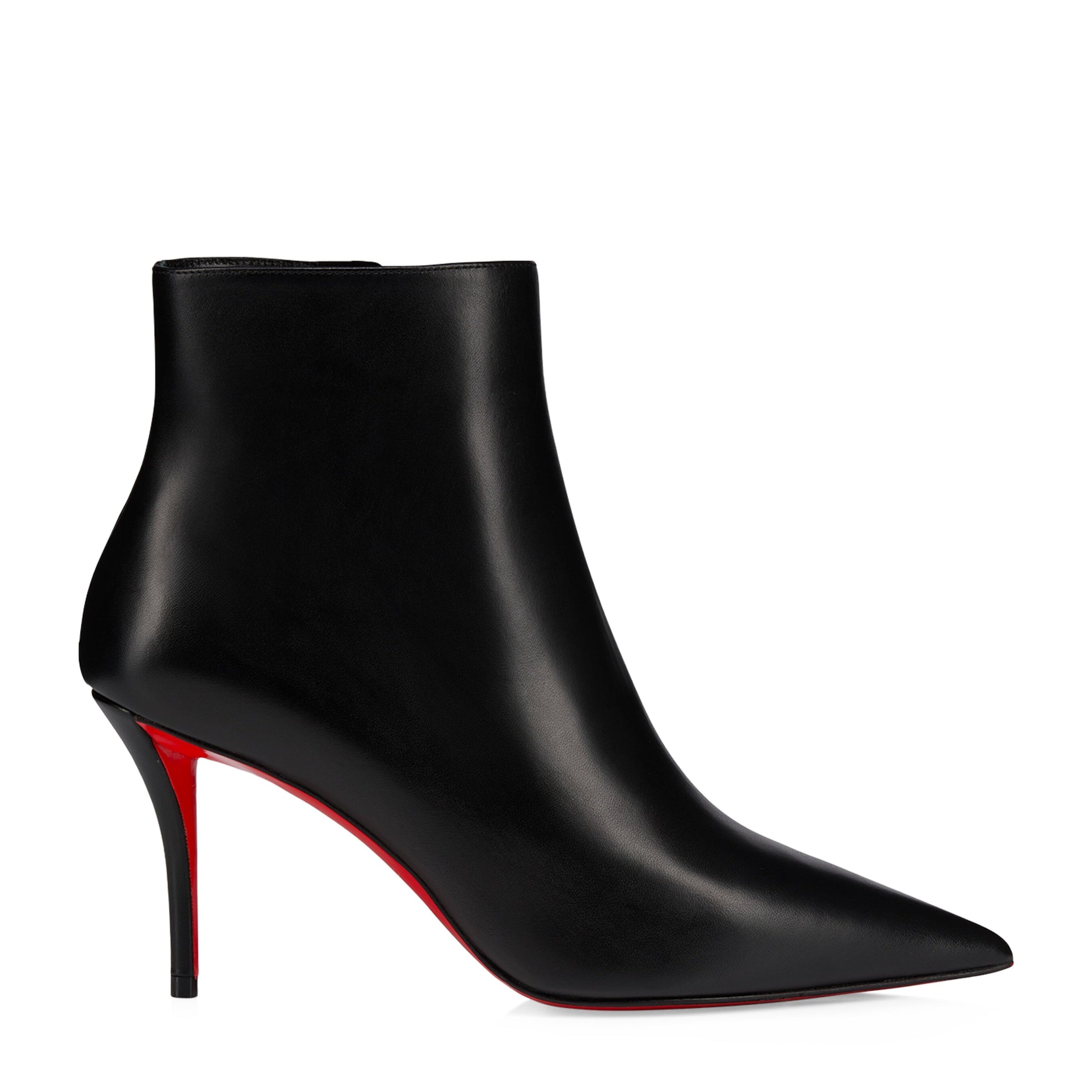 Christian Louboutin Black Miss Z Heeled Boots 80