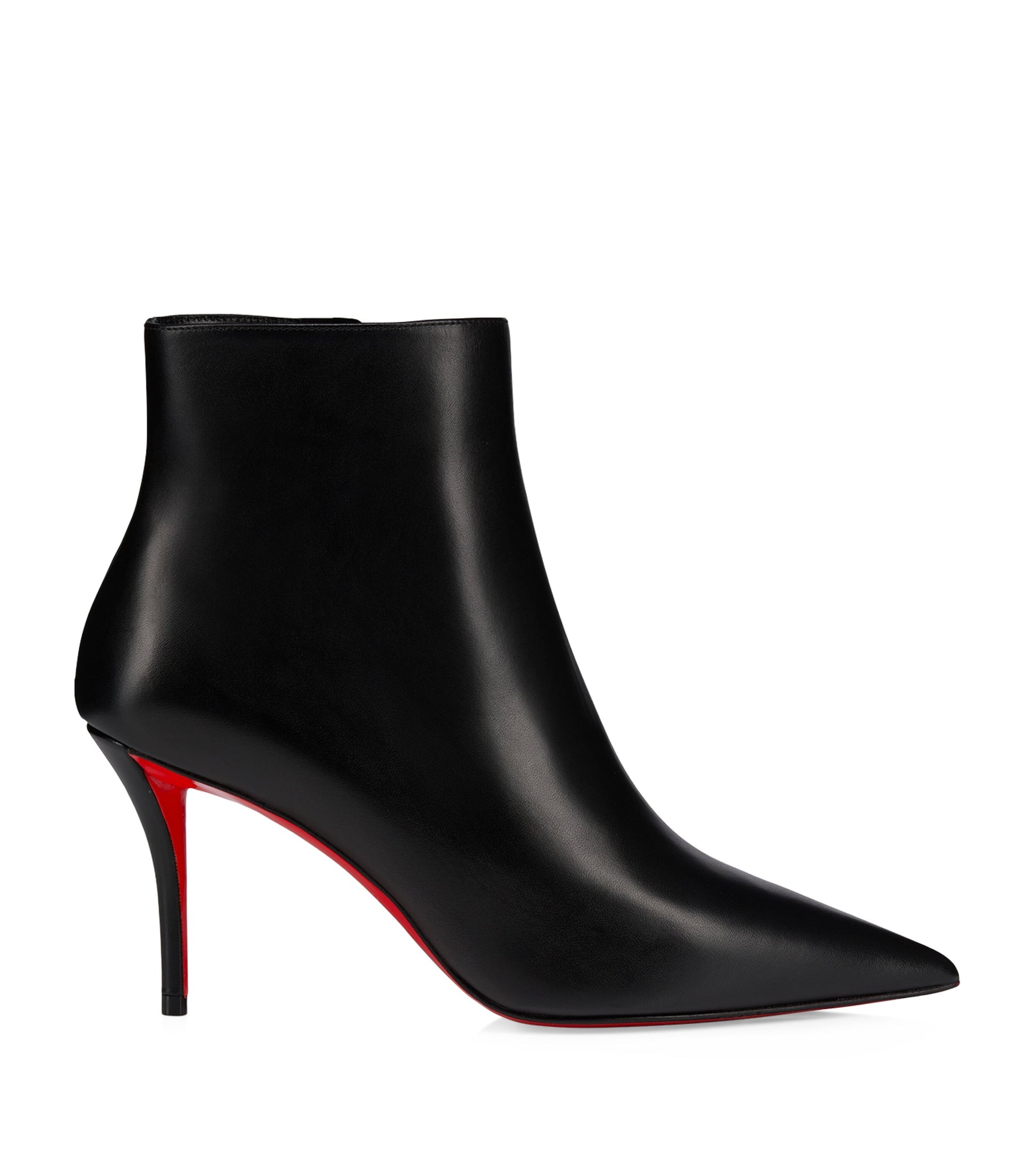Christian Louboutin Black Miss Z Heeled Boots 80