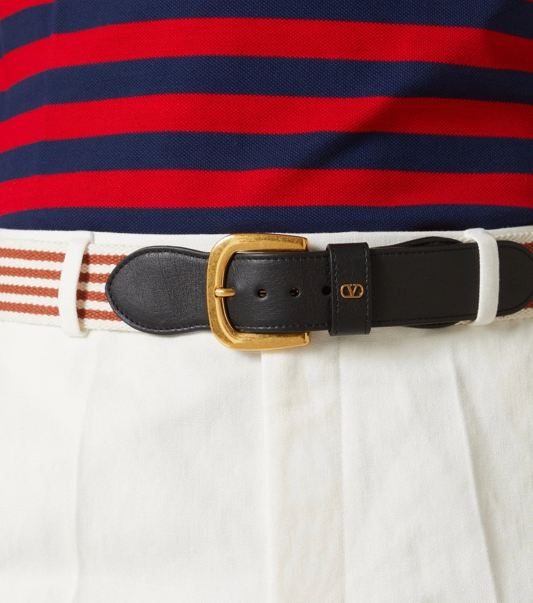 Valentino Garavani - Striped belt