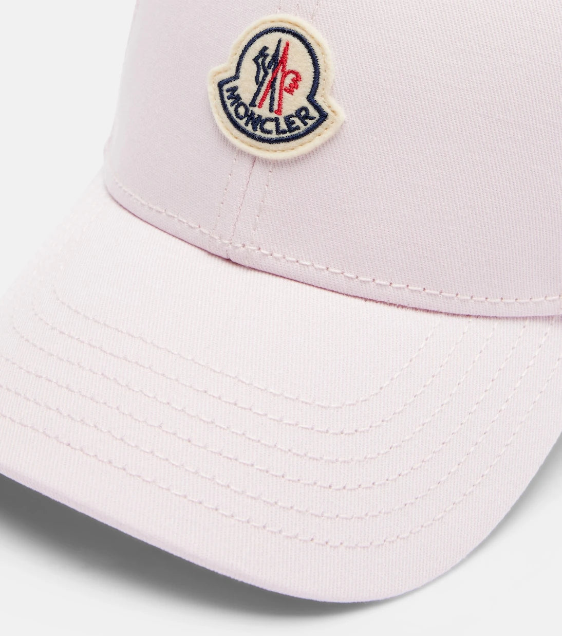 Moncler - Logo cotton gabardine baseball cap