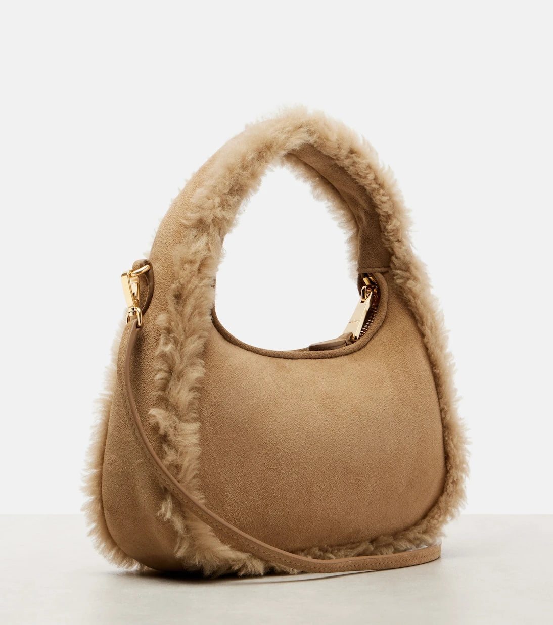 Miu Miu - Wander suede top-handle bag