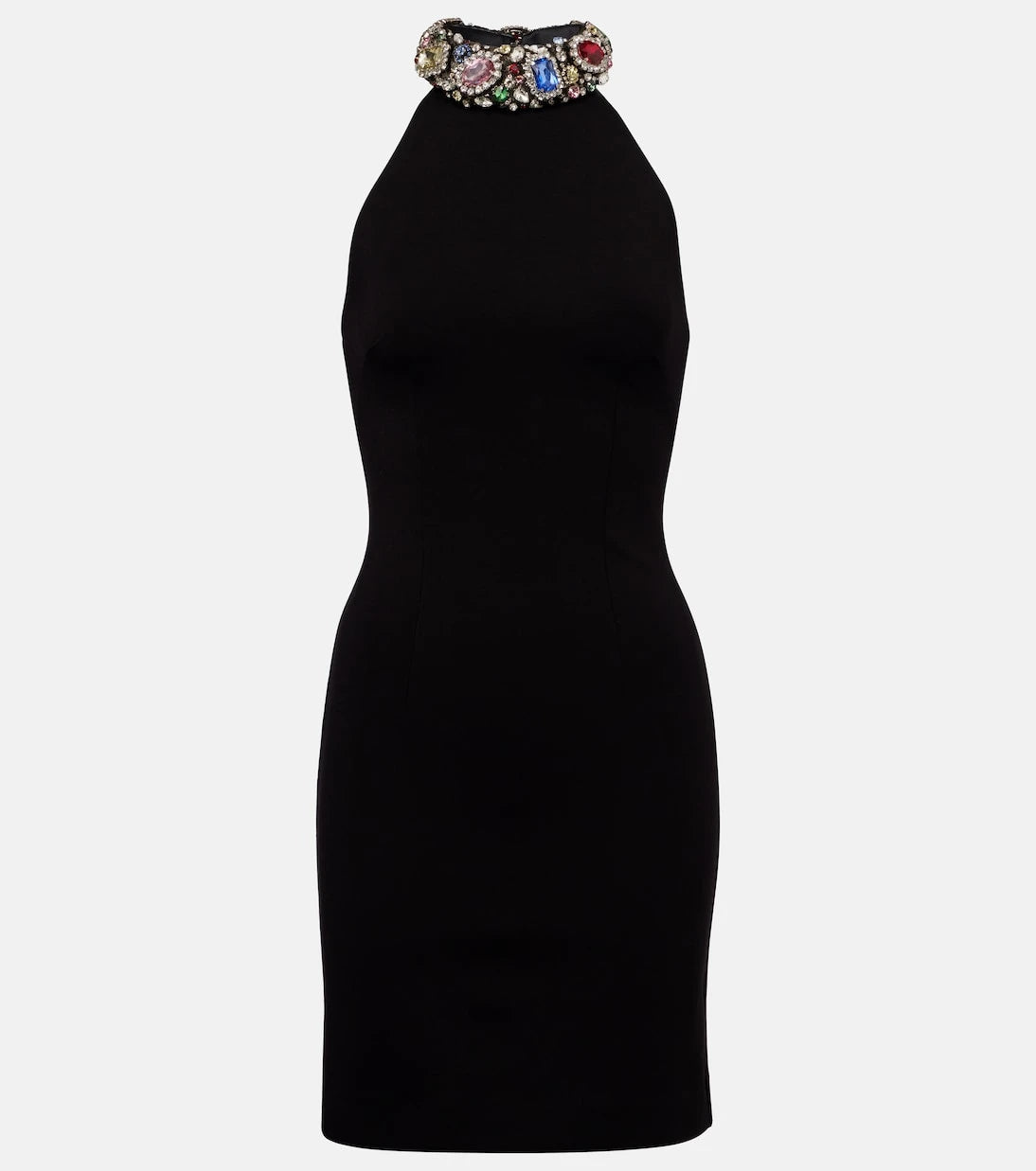 Area - Crystal-embellished minidress
