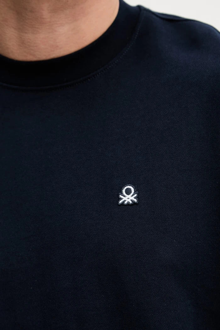 United Colors of Benetton Erkek Pamuklu Sweatshirt