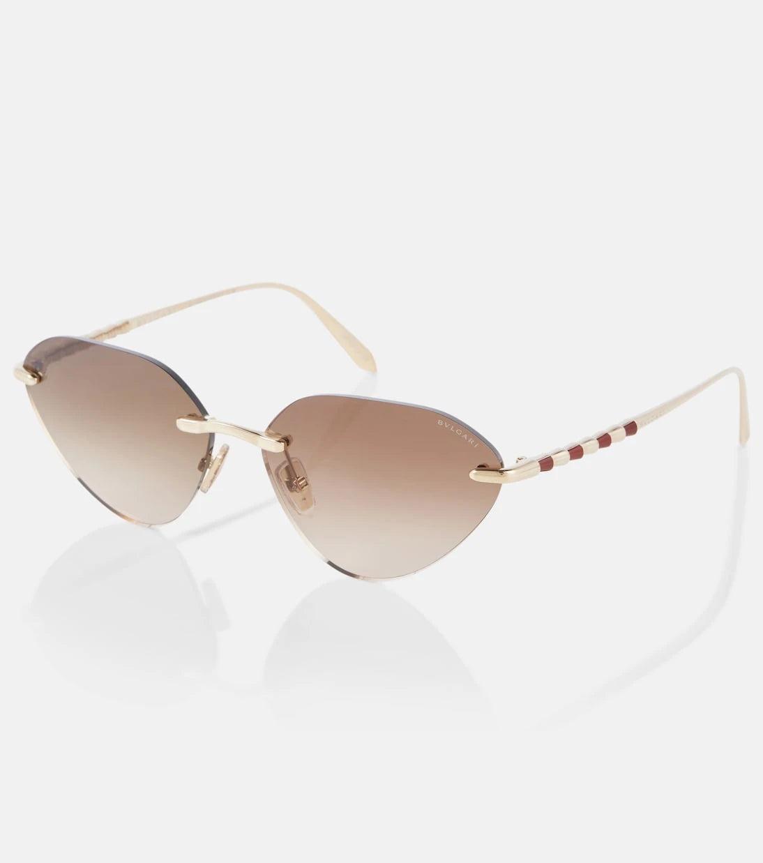 Bvlgari - Serpenti embellished cat-eye sunglasses
