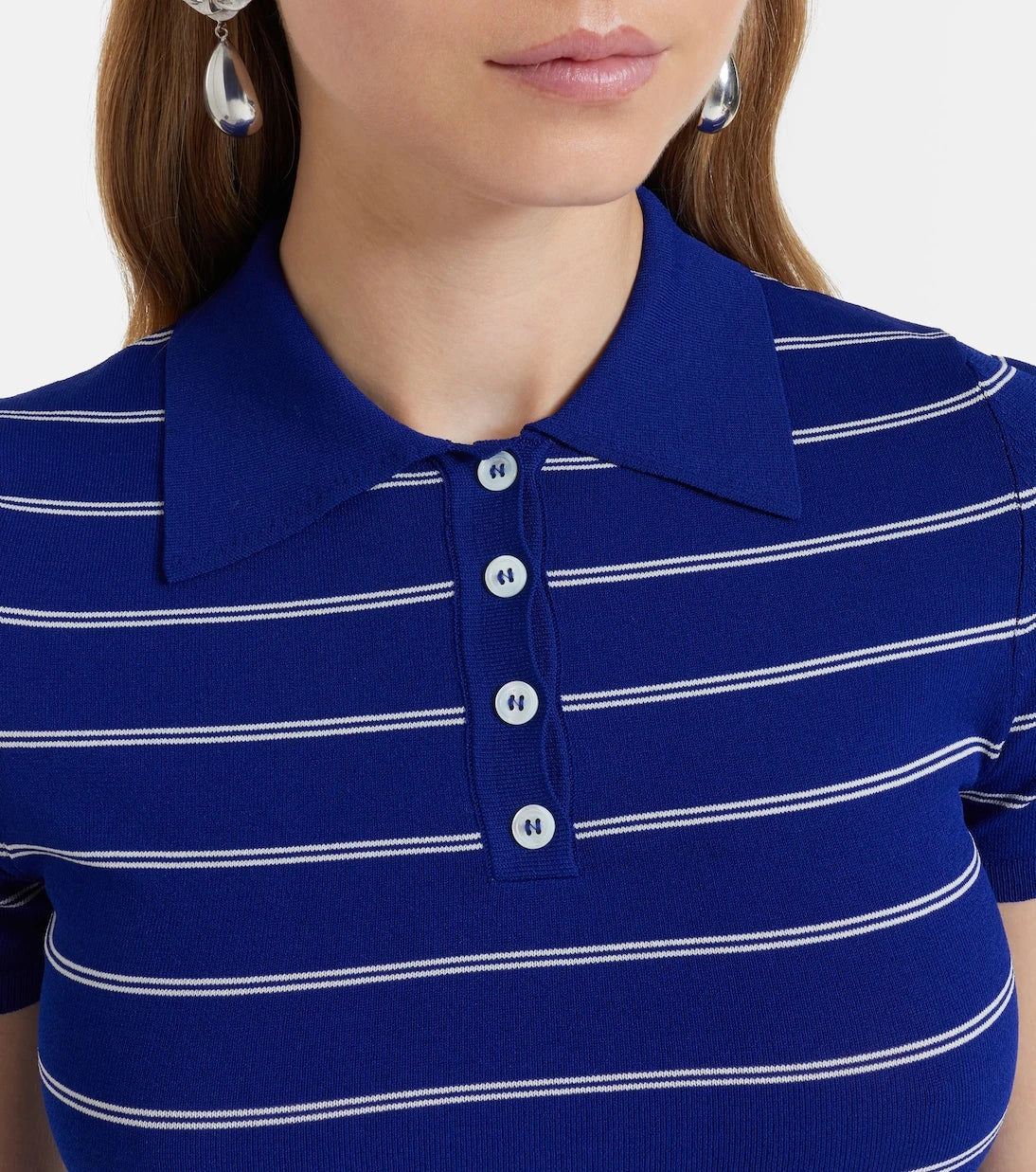Shushu/Tong - Striped polo shirt