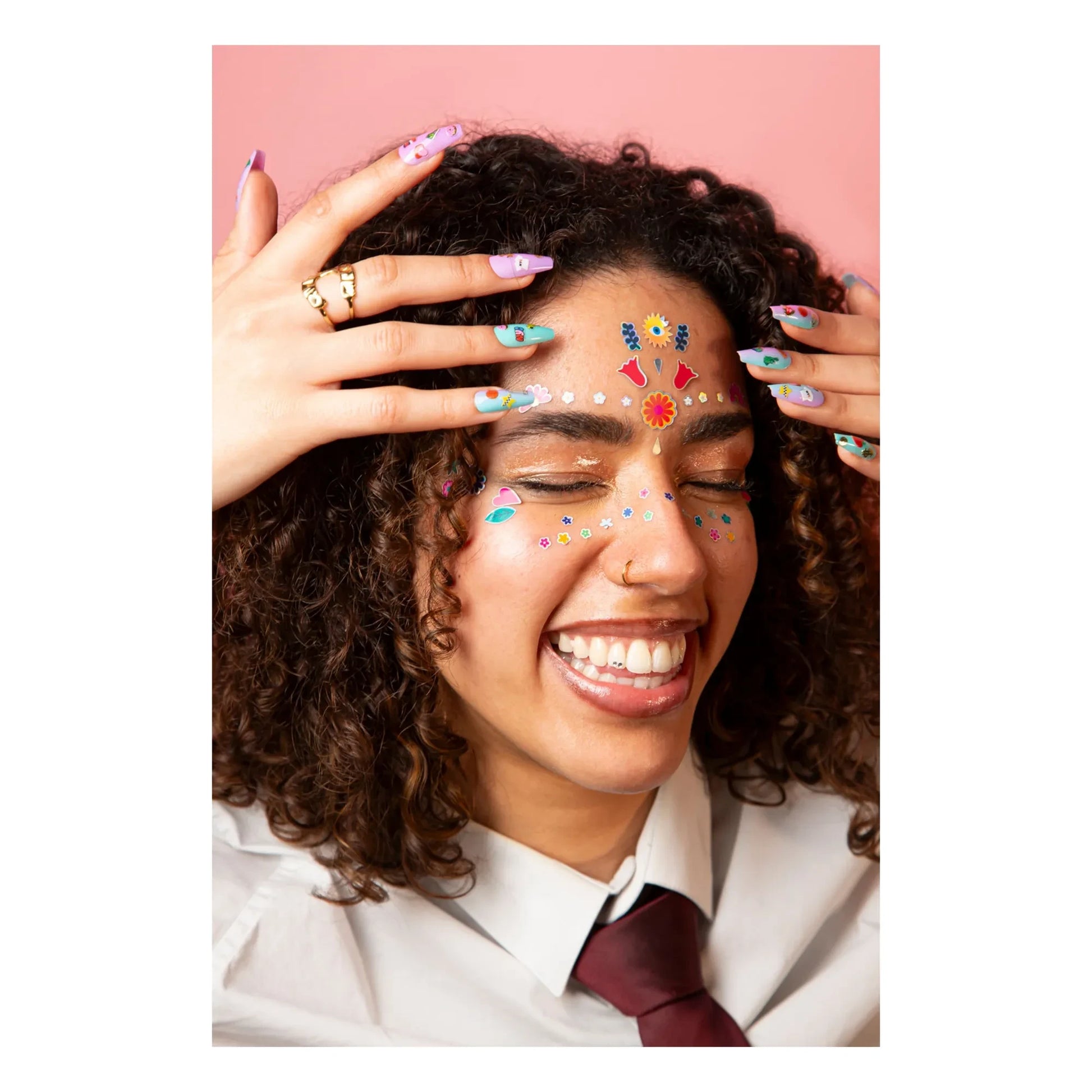 Omy - Flower face stickers