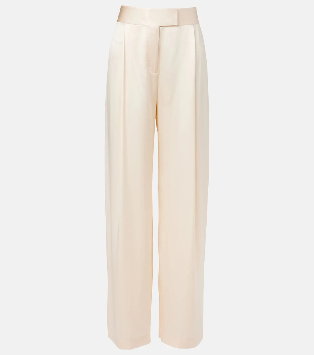 The Sei - Silk satin straight pants