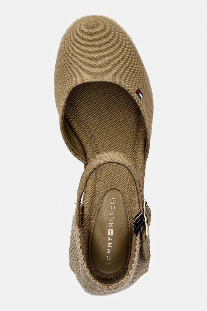 Tommy Hilfiger еспадрили дамски MID WEDGE ESPAD CLOSED TOE