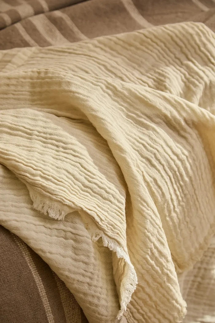 Памучно покривало Calma House Layer 120 x 180 cm