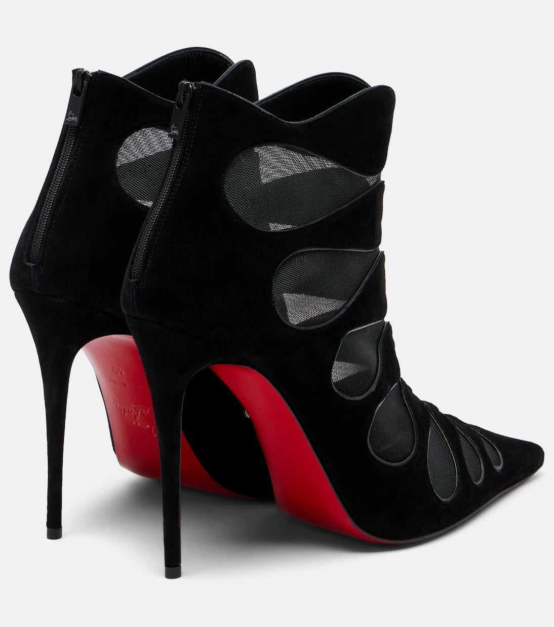 Christian Louboutin - Circus Max 100 suede ankle boots