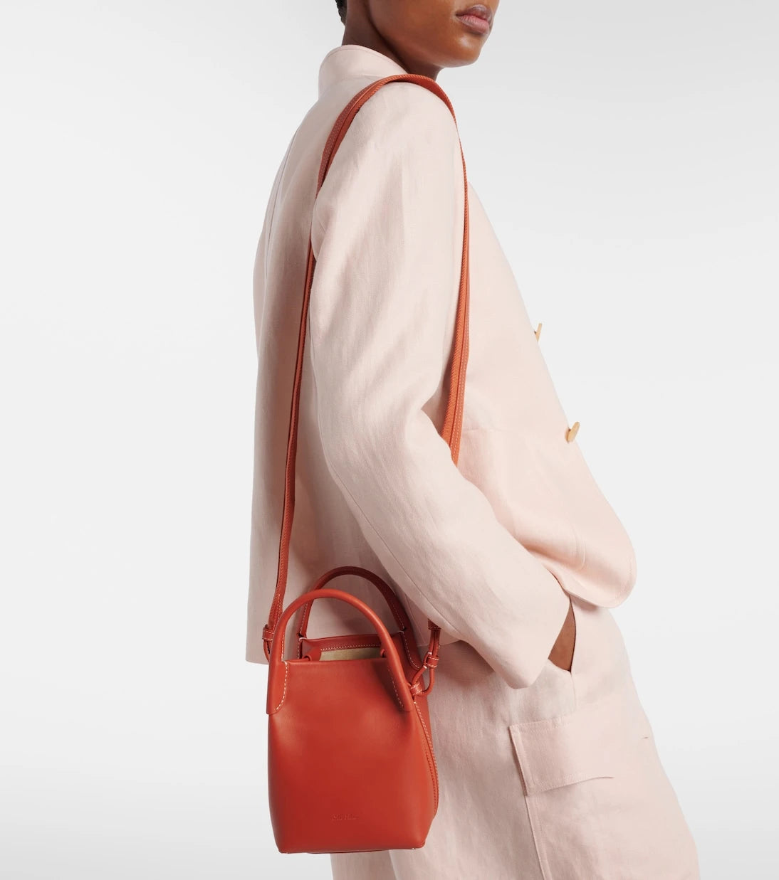Loro Piana - Bale Mini leather tote bag