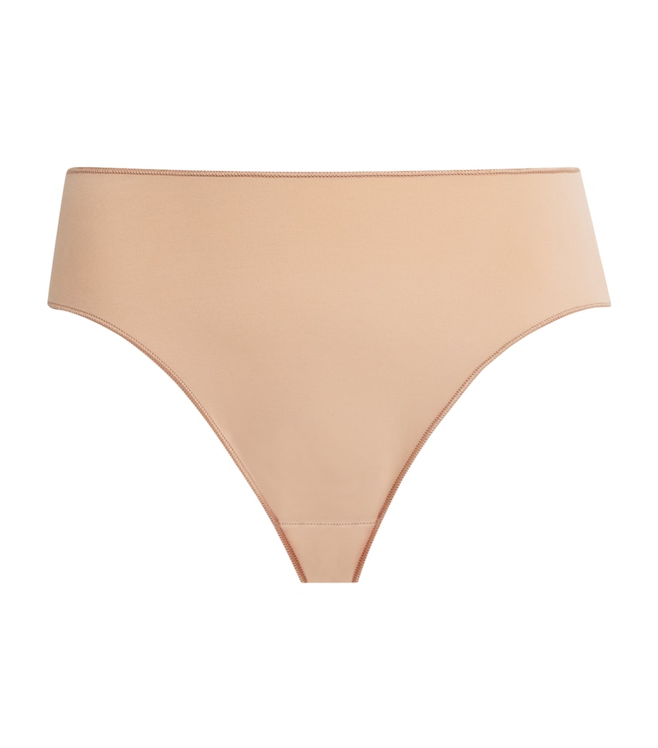 Maison Lejaby Beige Invisibles High-Waist Briefs