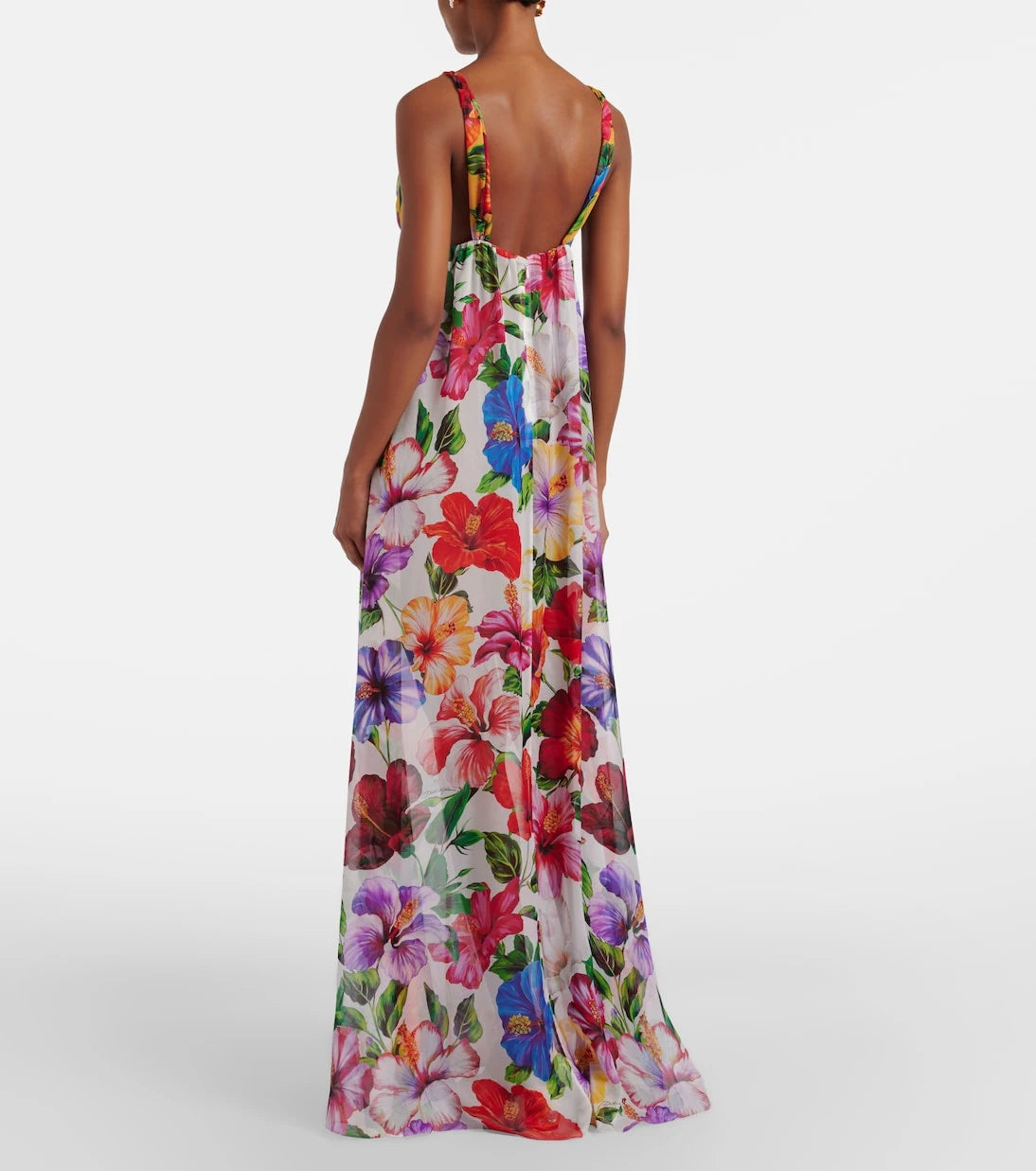 Dolce&Gabbana - Floral silk chiffon top
