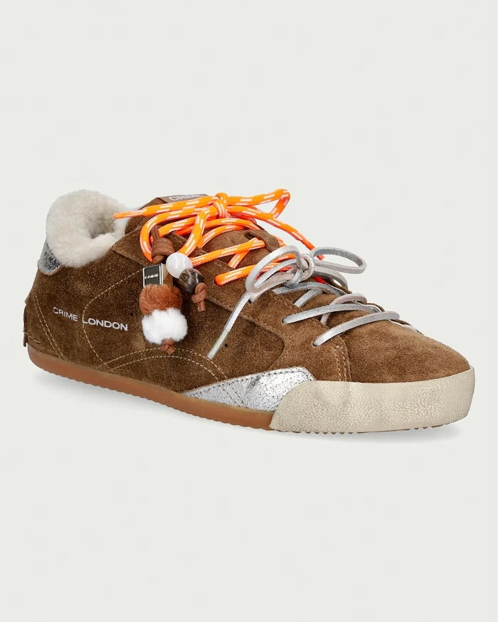 Crime London SNEAKERINA kadın süet sneaker