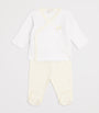 Kissy Kissy Pima Cotton Duck Pond Top and Footed Trousers Set (Newborn-6 Months)