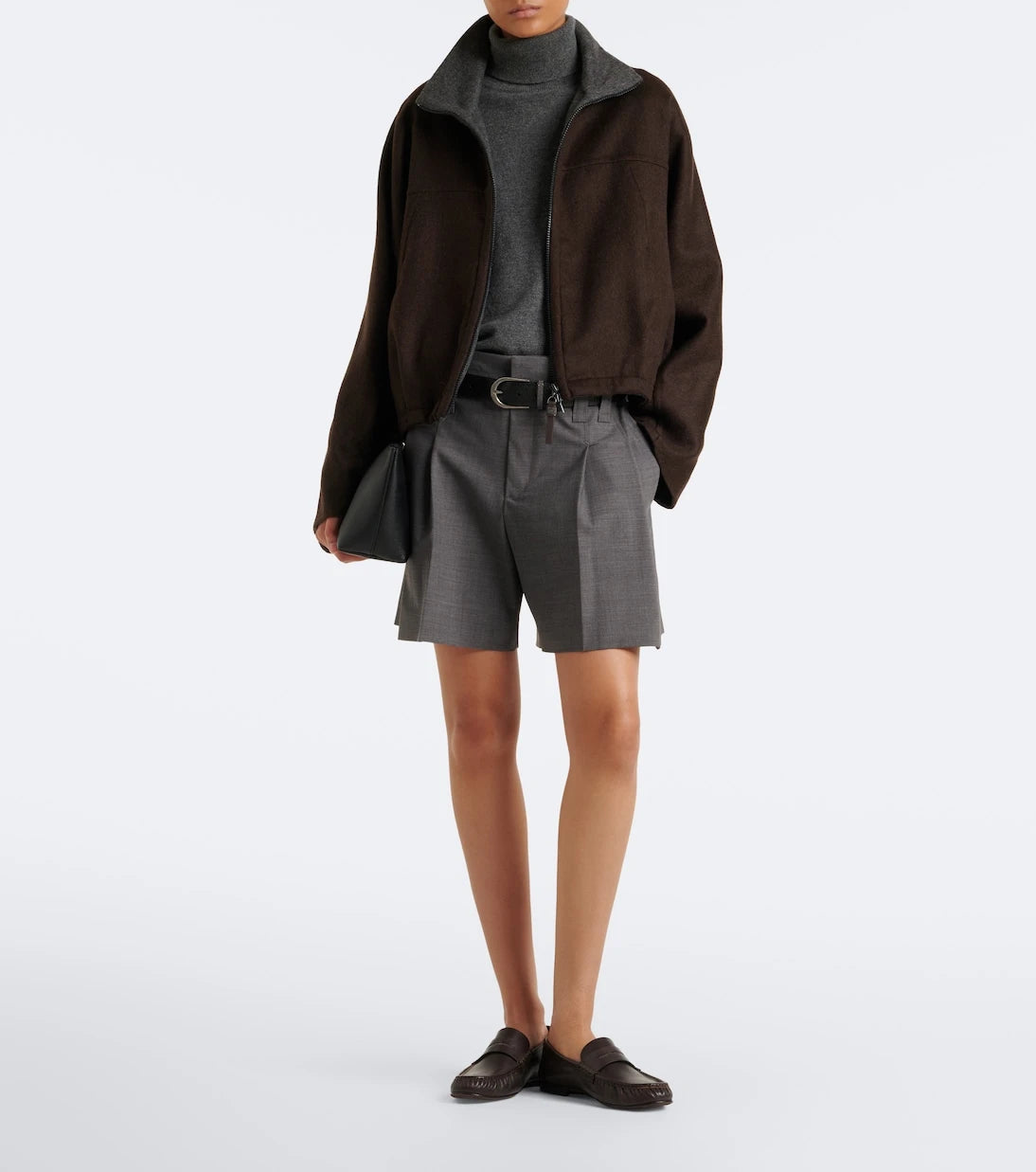 Brunello Cucinelli - Wool-blend shorts