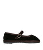 Flabelus Black Velvet Sethe Mary Janes