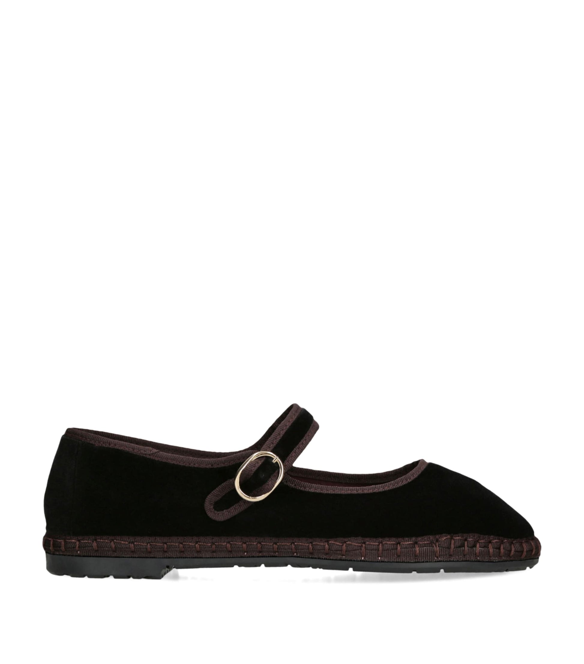 Flabelus Black Velvet Sethe Mary Janes