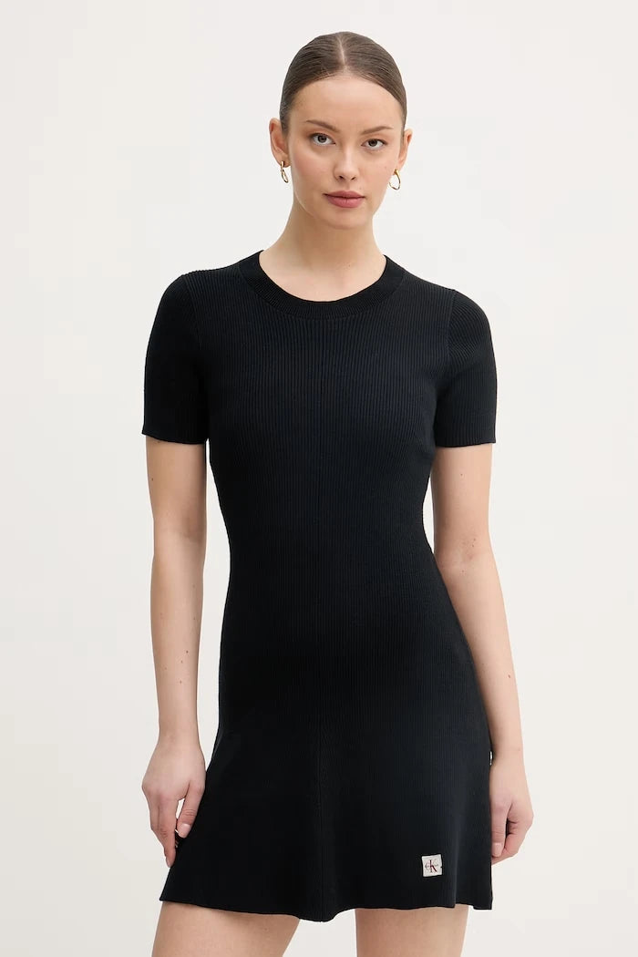 Calvin Klein Jeans рокля с памук