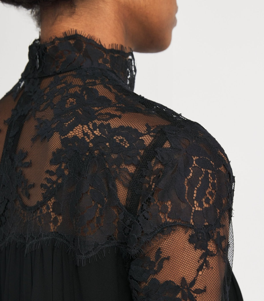 Zimmermann Lace-Trim Hypnotic Blouse