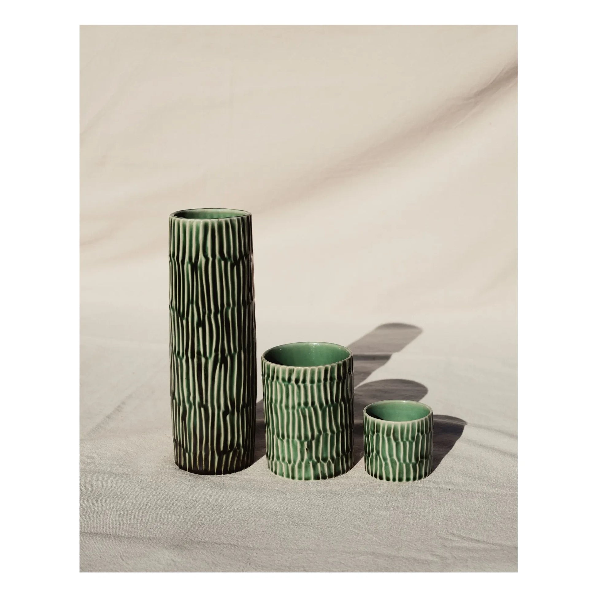 Serax - Vase Verde Lanza, Pascale Naessens  | Green