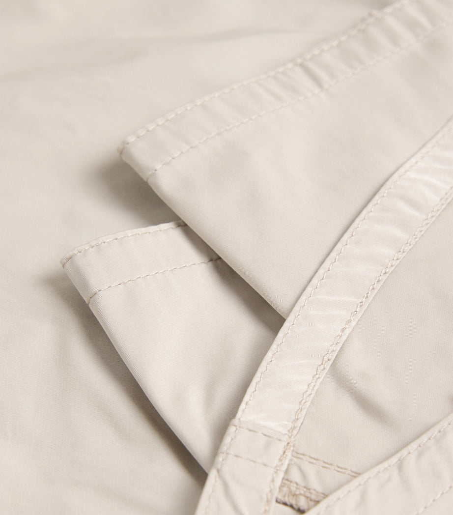 Nadine Mos Beige Technical Midi Skirt