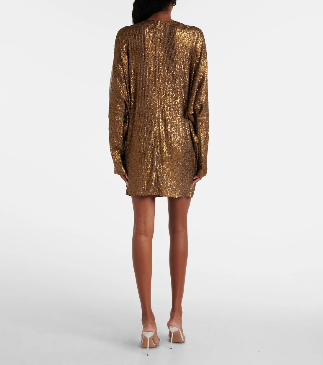 Norma Kamali - Dolman sequined minidress