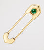 Yellow Gold and Aventurine C de Cartier Tie Pin