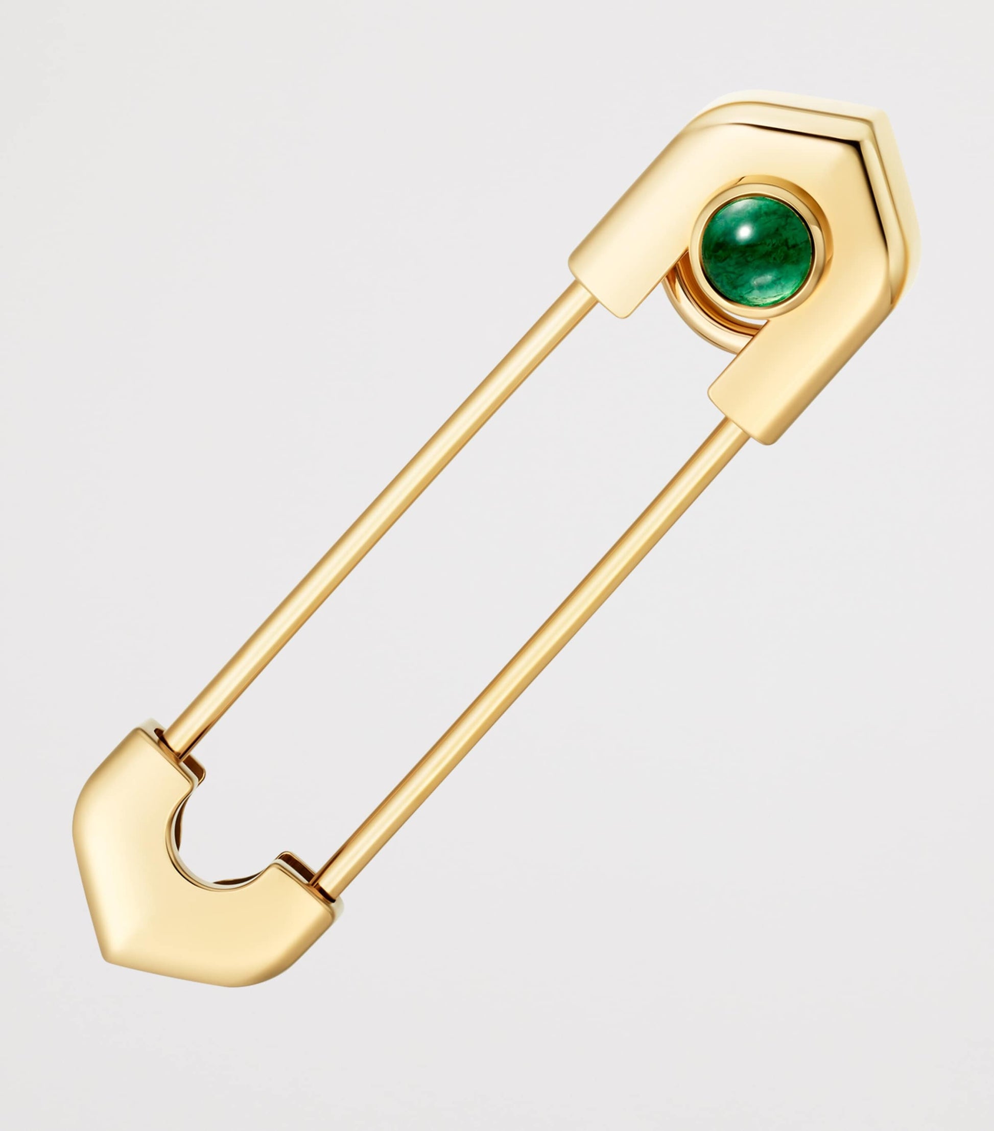 Yellow Gold and Aventurine C de Cartier Tie Pin