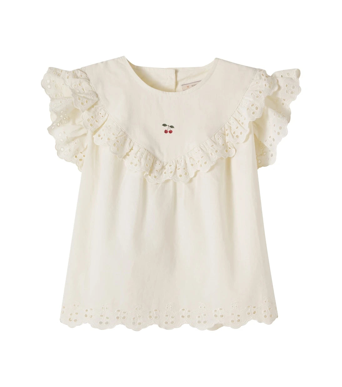 Konges Sløjd - Posey broderie anglaise cotton top