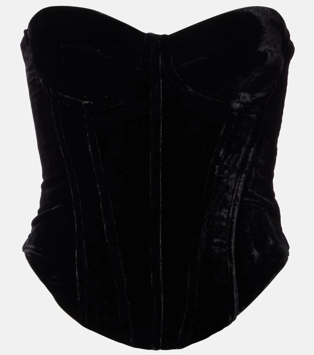 Rotate - Velvet bustier