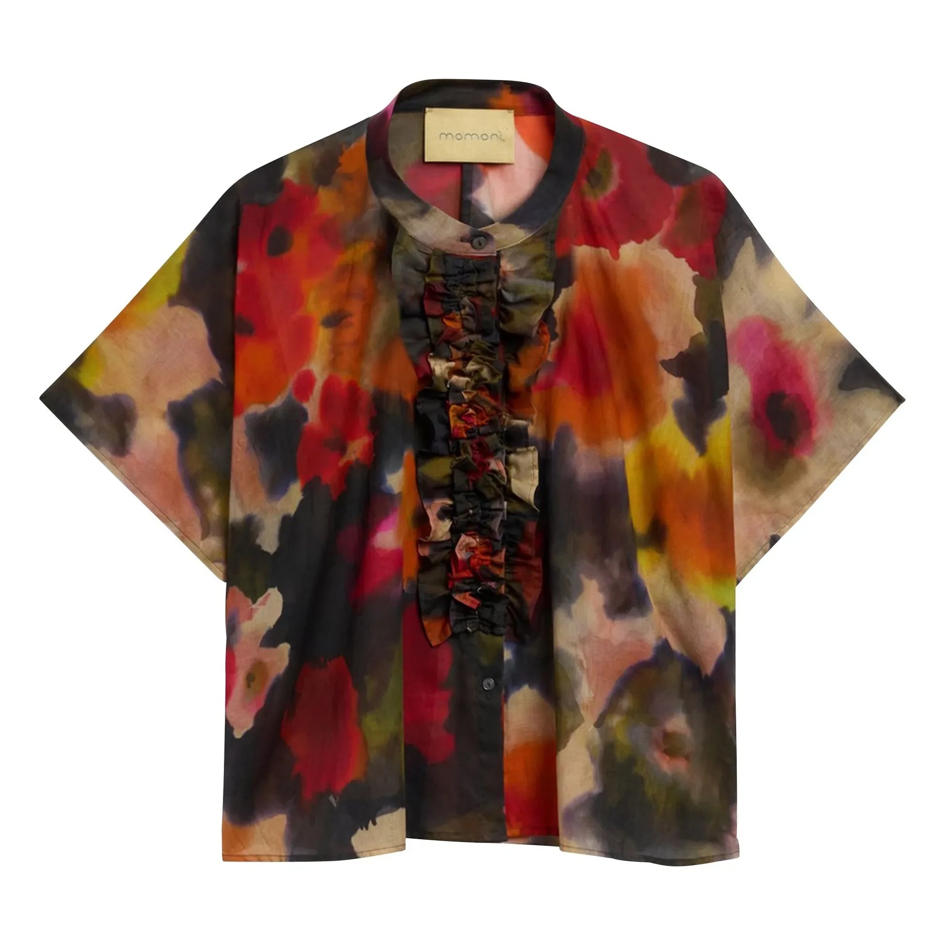 Momoni - Bérénice Cotton blouse | Black