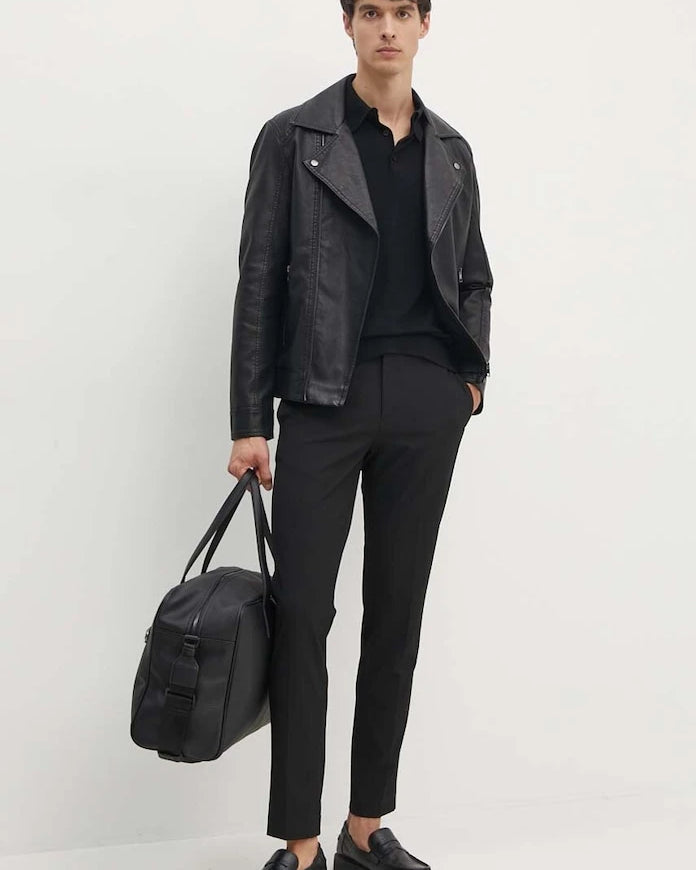 Armani Exchange Yakalı Pamuklu Tişört