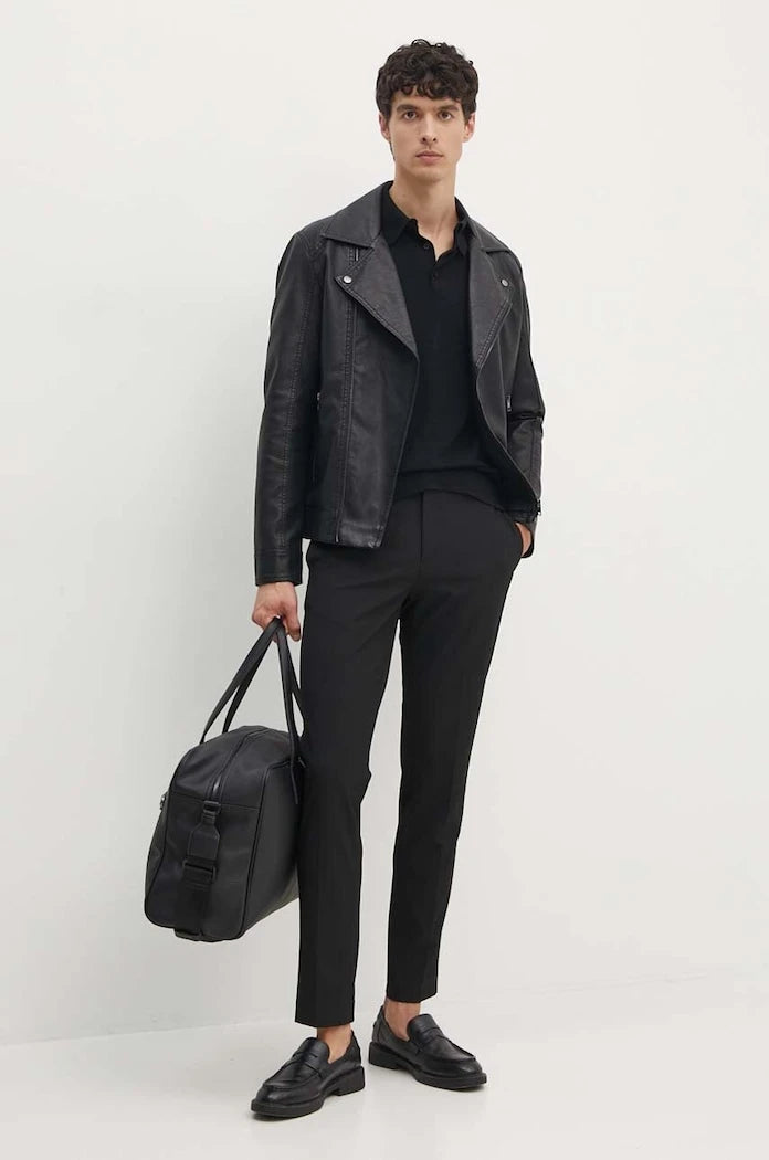 Armani Exchange Yakalı Pamuklu Tişört