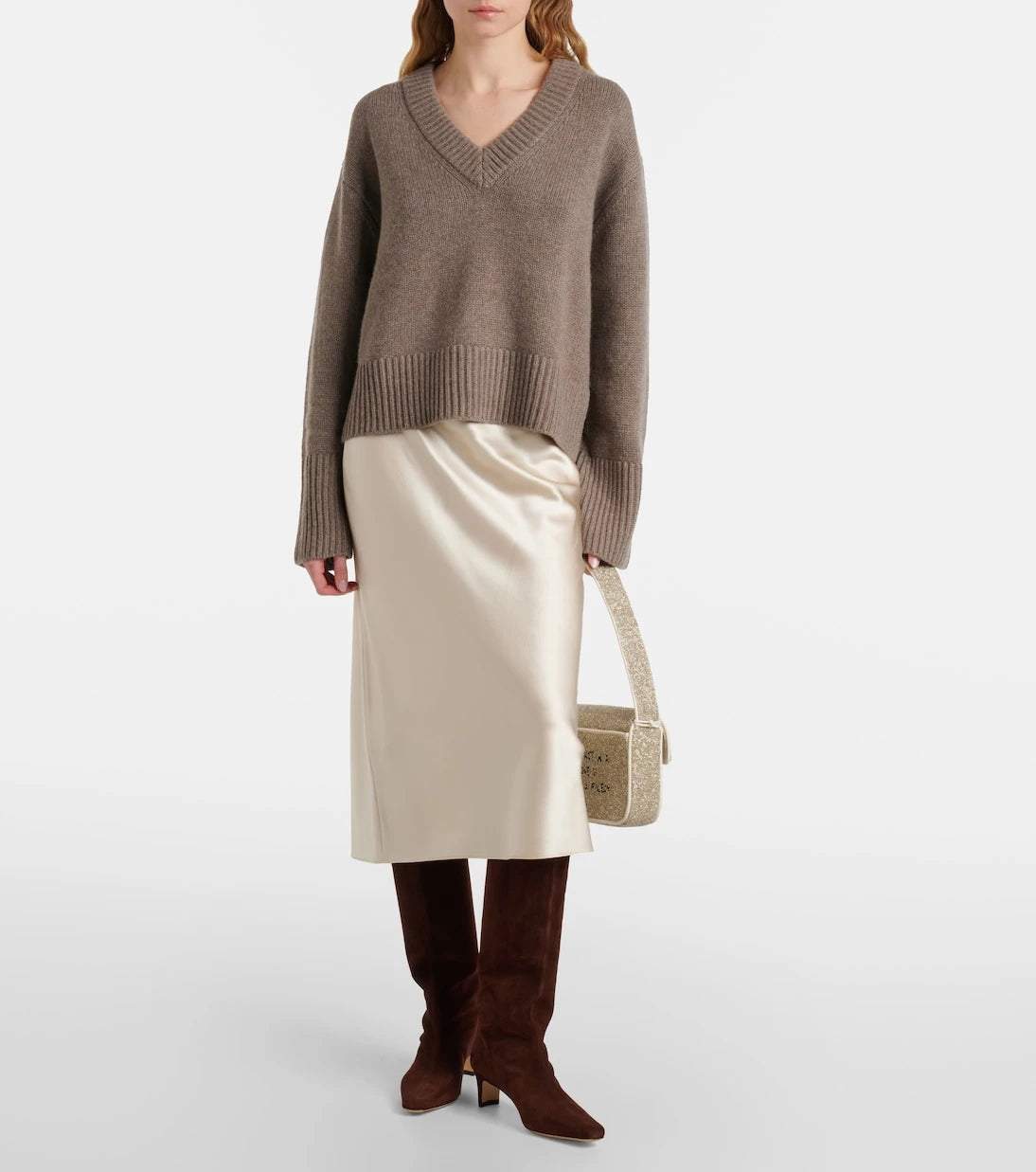 Staud - Wally suede knee-high boots