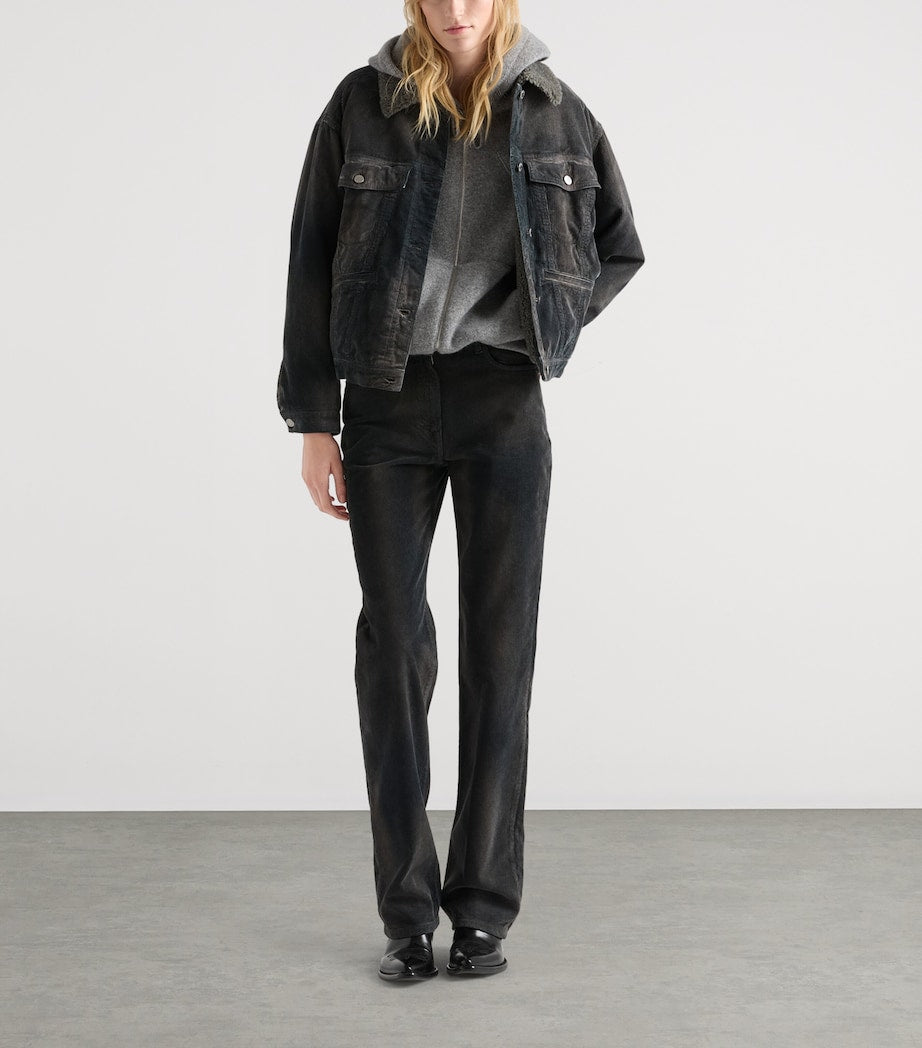 Prada Black Corduroy Jacket