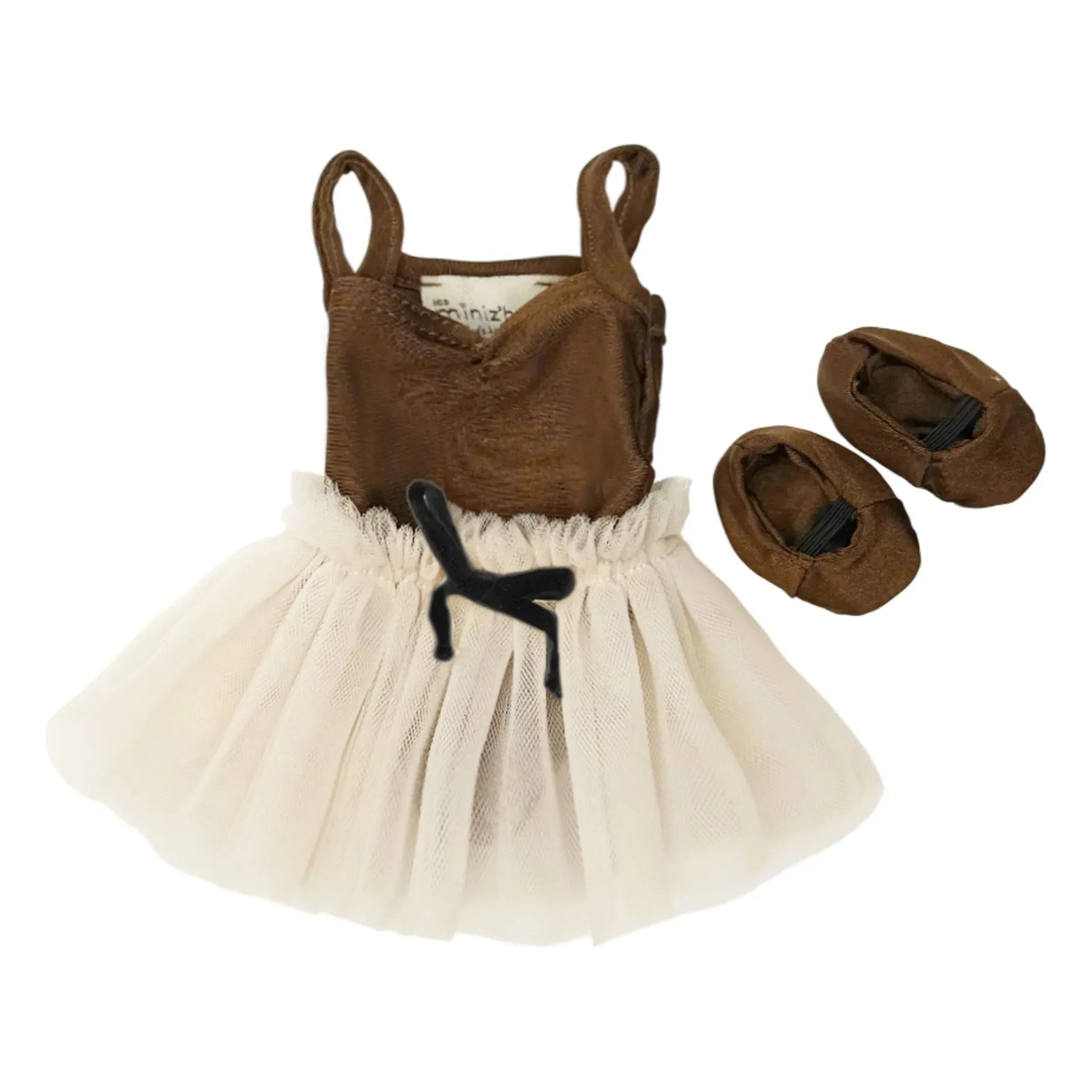 Minikane - Ballerina doll wardrobe - Tutu set | Chocolate