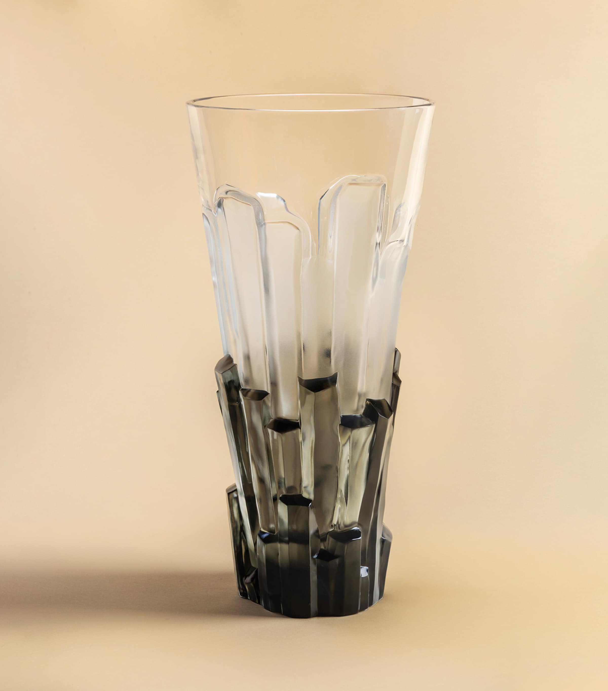 Crystal Basalte Vase (46cm)