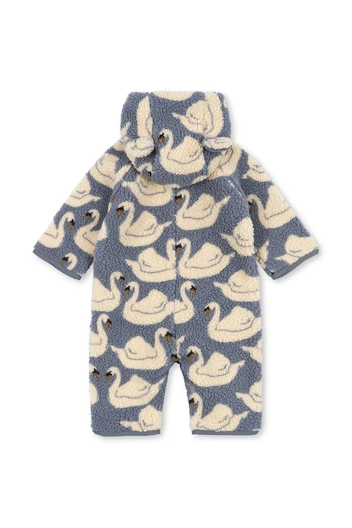 Konges Sløjd çocuk polar tulum JODY TEDDY ONESIE GRS