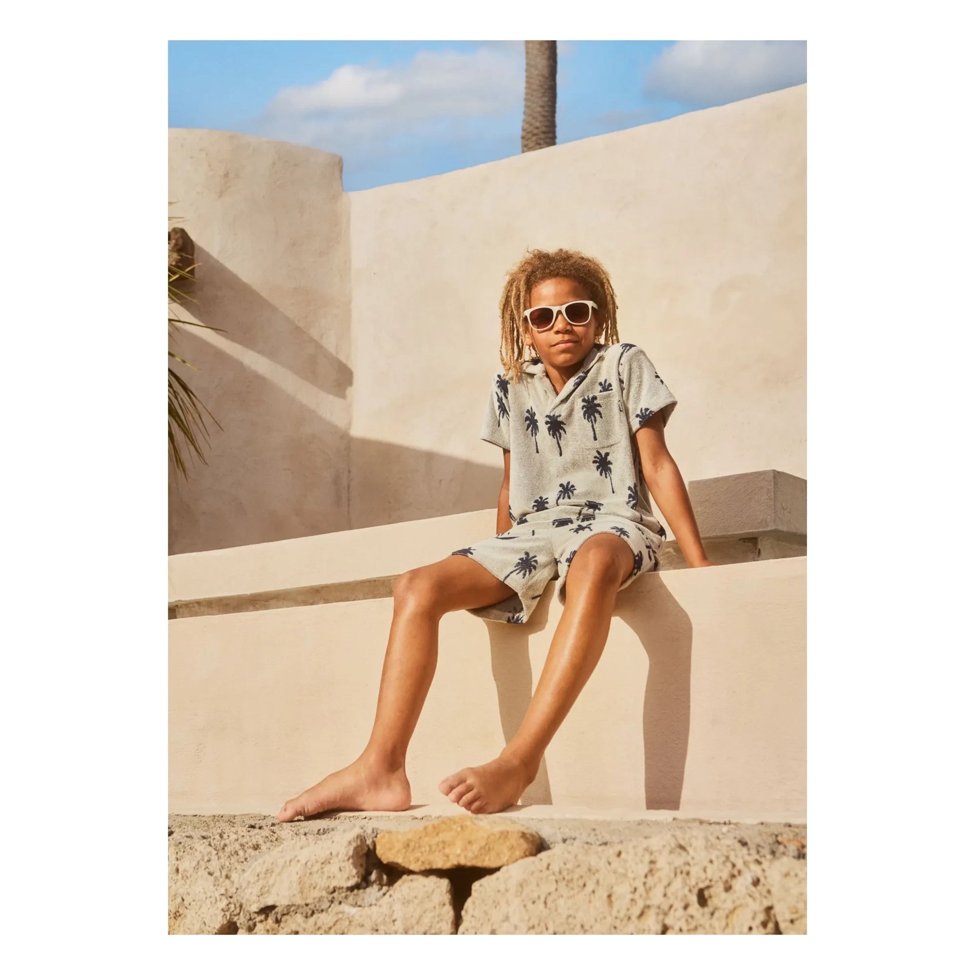 Molo - Smile Sunglasses | White