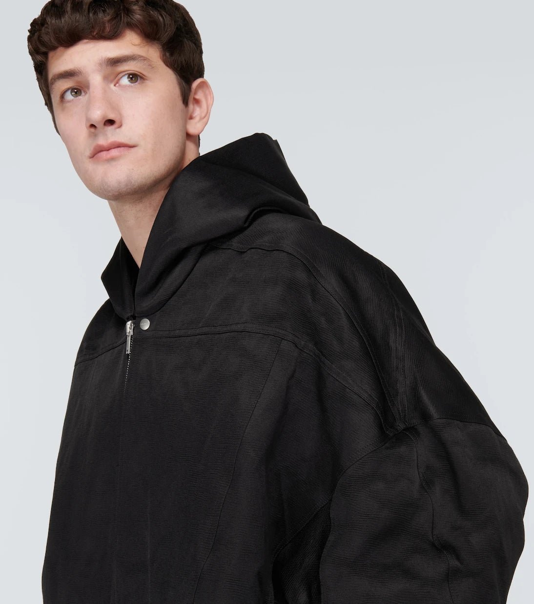 Rick Owens - Jumbo Peter cotton and silk coat