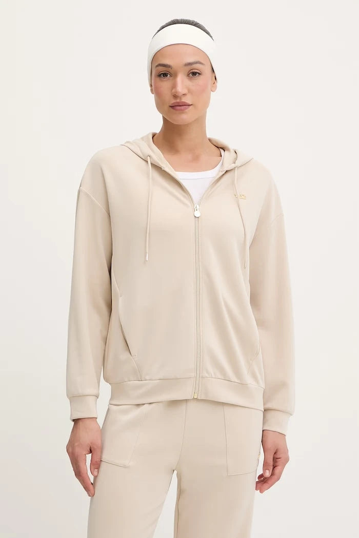 EA7 Emporio Armani суичър дамски с модал