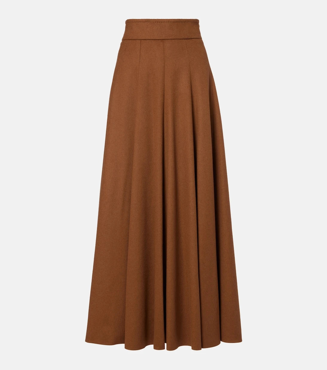 Max Mara - Camel hair maxi skirt