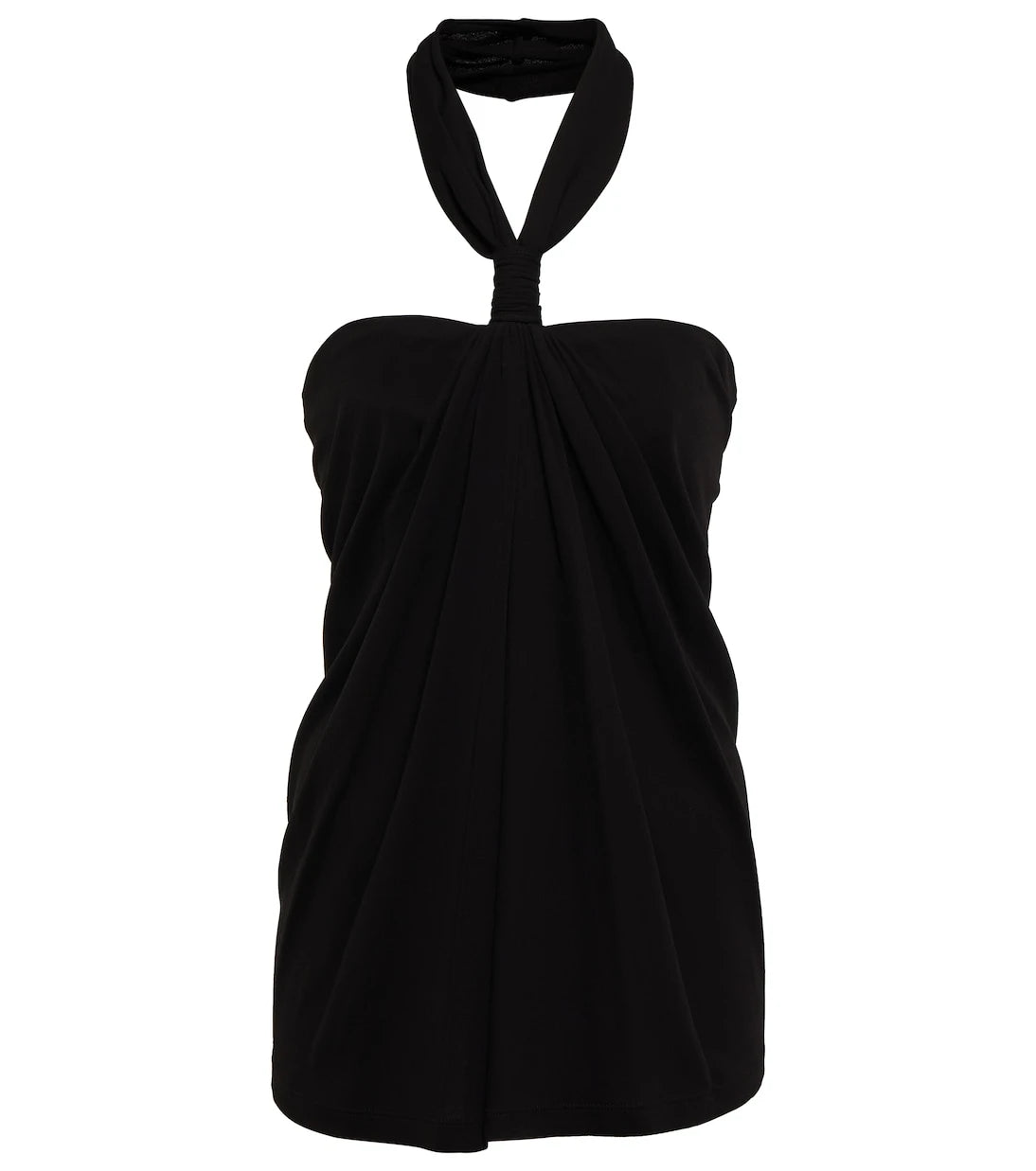 Loewe - Halterneck crêpe jersey top