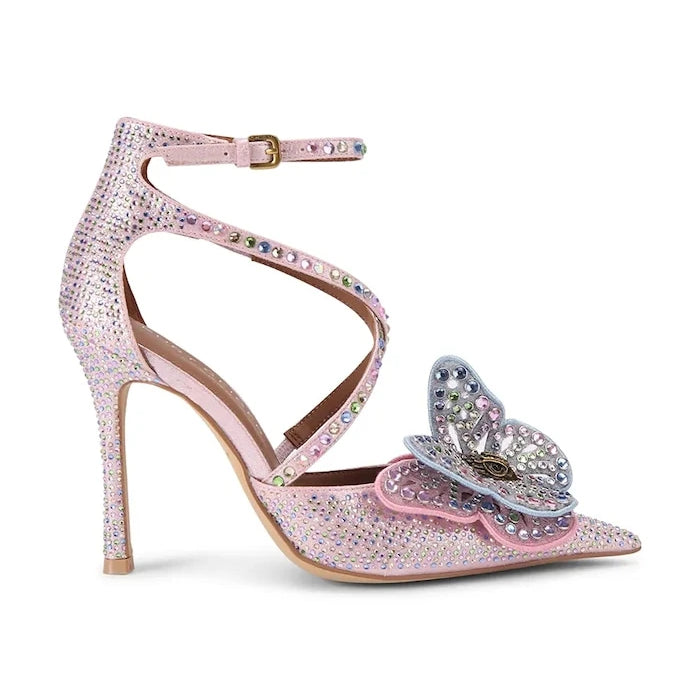 Kurt Geiger London обувки с ток Butterfly Strap Court