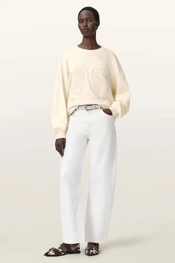 Памучен суичър AllSaints LILA